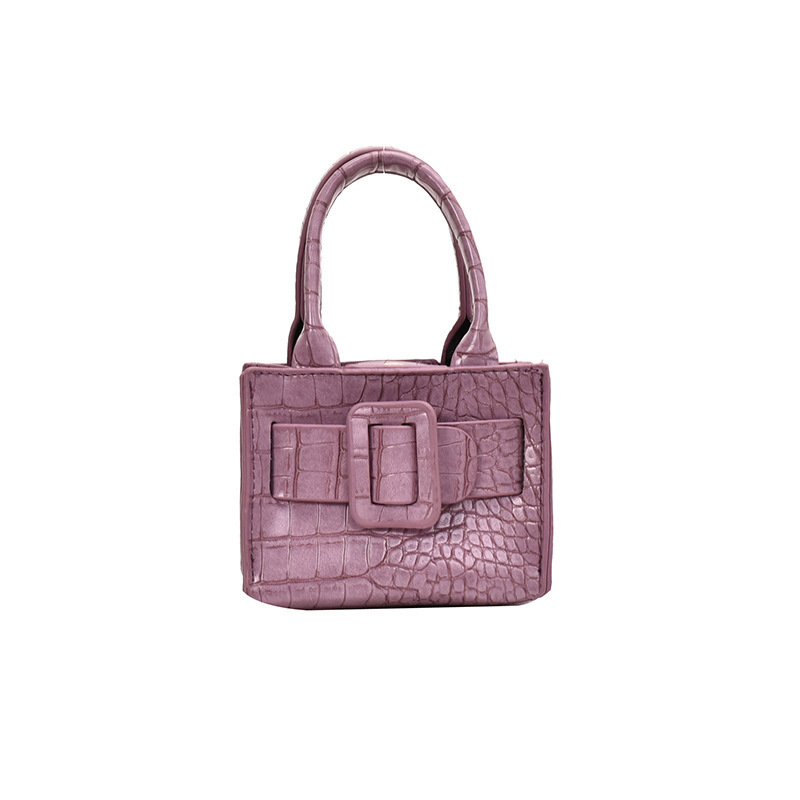 Mini Children's Bag Women Stone Pattern One-Shoulder Messenger Handbag