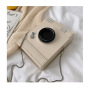 Ins Fun Creative Chain Handbags For Women Retro Camera Style Casual Bag Cute Girl Heart Crossbody Bag Women