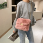 Small Square Bags Women Handbags Ladies Designer Handbags For Women Fur Purses