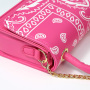 Summer Hot Sale New Cashew Flower Small Square Bag Bandana Bag Designer Purses And Hat Set crossbody Shoulder Ladies Handbag