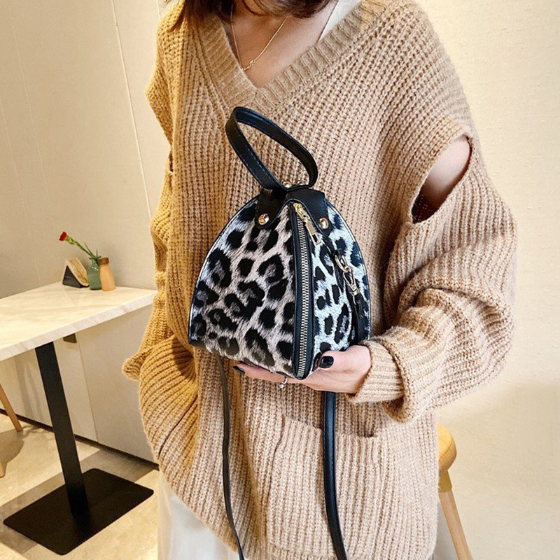 Hot Sale Leopard Snake Skin Purse Triangle Sling Bags Designer Handbags Famous Brand Purses 2021 Handbags For Women Hand Bags