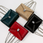 One-Shoulder Chain Rivet Solid Color Diagonal Square Bag Ladies Handbag
