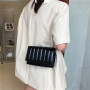 New Small Square Bag Women Handbag 2021 New Fashion Chain Casual Messenger Bag Korean Style Textured One-Shoulder Bag