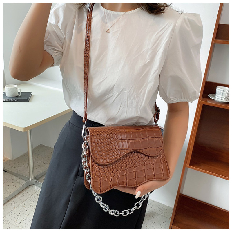 Influence Texture Bag Female Summer Simple Messenger Bag 2021 New Fashion Elegant Ladies Hand Bag Handbags For Women Luxury