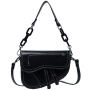 2021 New Fashion Portable Saddle Bag Acrylic Chain Shoulder Purses And Handbags Women