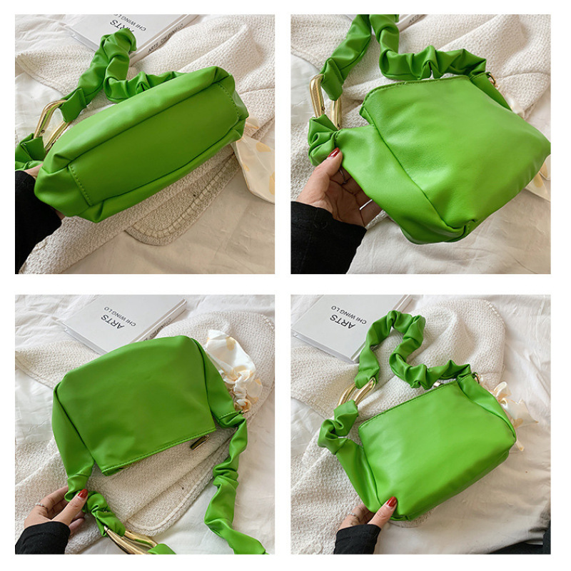 2021 New Girly Fashion Temperament Fold Cloud Bag Ladies Hand Bag All-Match One-Shoulder Bag Elegant Luxury Handbags For Women