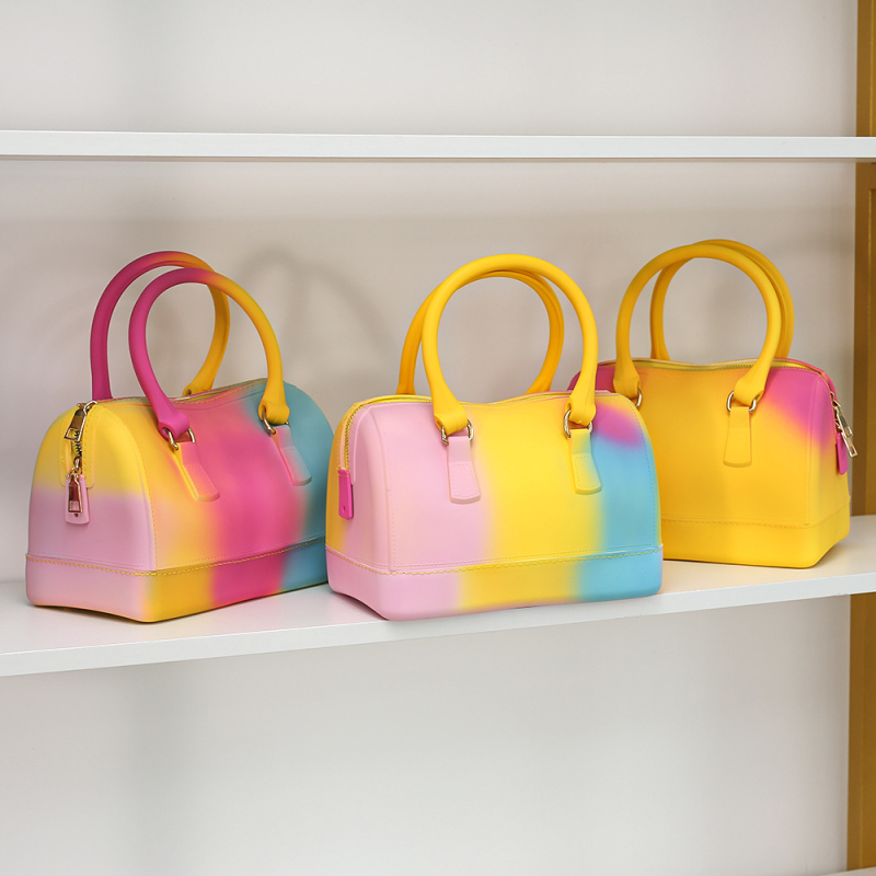 Candy designer handbags shoulder bags womens handbags and purse pvc bags jelly purse and handbags for women purses