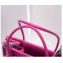 Vintage Acrylic Chain Underarm Buns Small Square Crossbody Bag