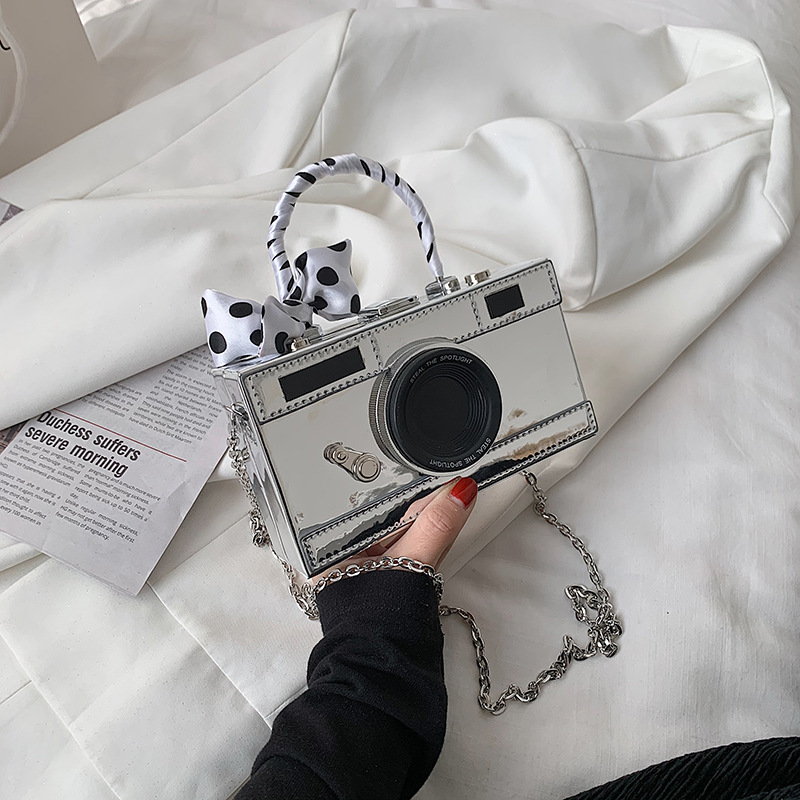 Personality Creative Fun Camera Handbag Mini Bag Ladies Ins Fashion Crossbody Shoulder Bags Women Handbags Ladies