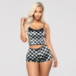 Black and white grid