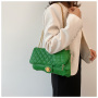 New Women'S Handbags Women'S Summer Large-Capacity Bag 2021 Handbags For Women New Trendy Fashion Rhombic Chain Crossbody Bag