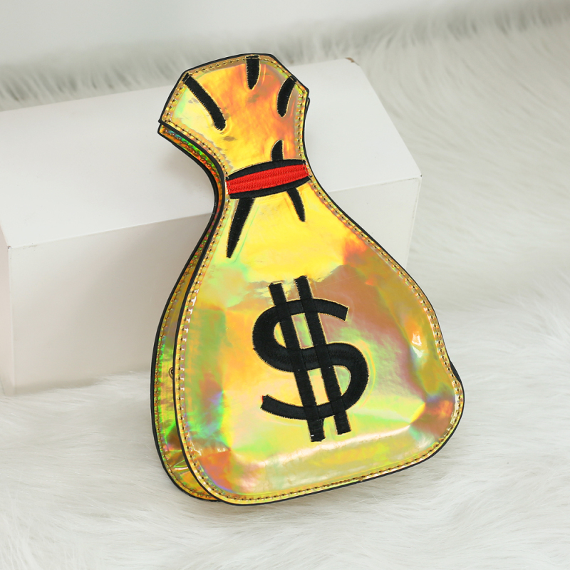 2021 Fashion dollar shape crossbody bags girls mini women hand bag money purse designer handbags