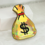 2021 Fashion dollar shape crossbody bags girls mini women hand bag money purse designer handbags