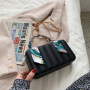Chain Crossbody Small Square Handbag Fashion Portable Box Shoulder Bag