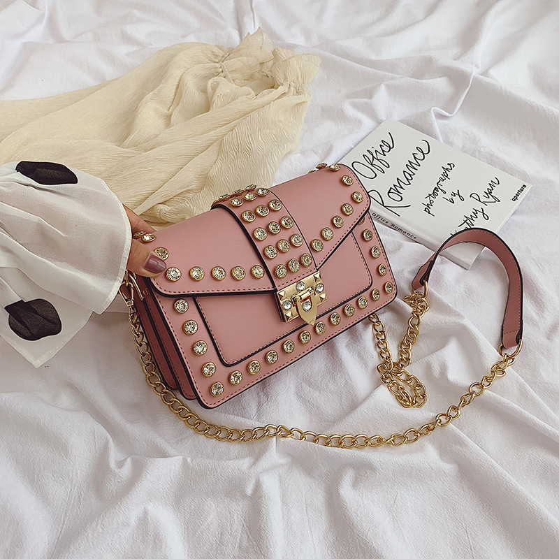 Fashion Colorful  Rivet Handbag Tote Bags Lady Handbags Wholesale Jelly Purse Luxury Handbags for Women