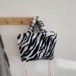 white zebra pattern