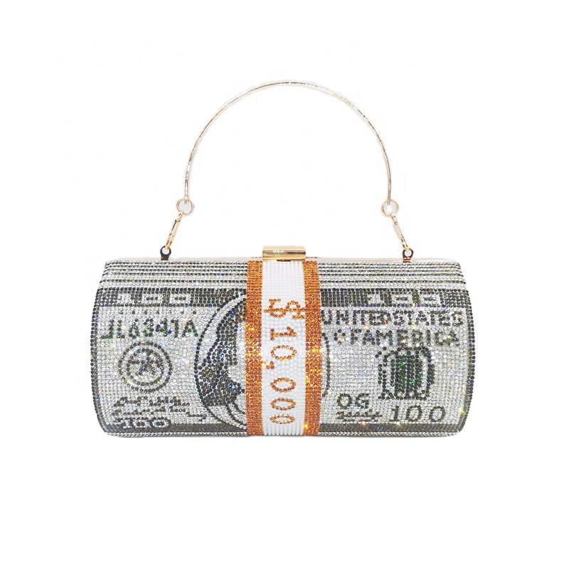 2021 Full Diamond Shoulder Bag Dollar Bag Women Handbags Ladies Evening Bags Handbags
