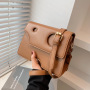2021 Summer New Trend Handbags For Women Luxury Influence Simple Western Style Small Square Bag Crossbody Shoulder Bag