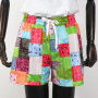 Wholesale Women Plus Size Summer Fashion Hot Color Block Print Bandanna Beach Clothes Women Sports Pants Women'S Shorts