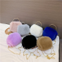 Winter Girls Shoulder Crossbody Mini Faux Plush Fur Cute Handbags Luxury Designers Purses and Handbags for Ladies Hand Bags