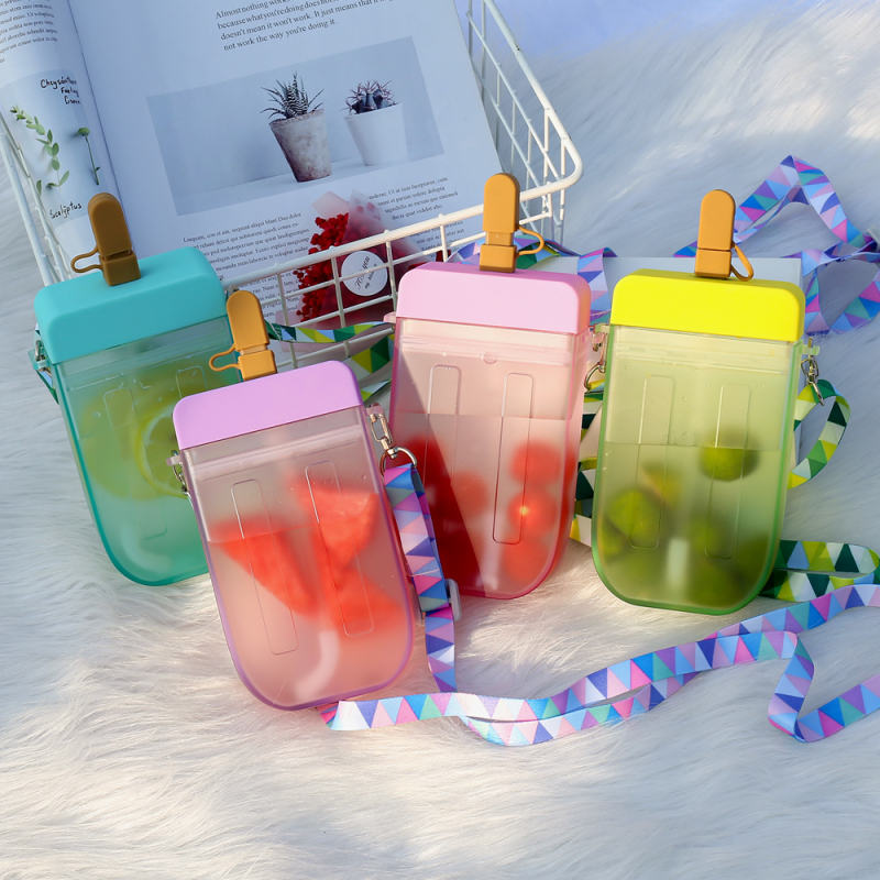 Ins Influence Cup Creative Popsicle Drink Purses Handbag Drink Pouch Purses Alcohol Purse Water Bottle Cup Handbag For Women