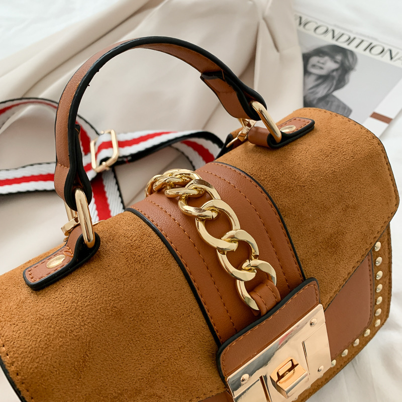  Designer Rivet Handbags Luxury Purses Women Leather One-Shoulder Bags