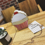 Hamburger Printed Coin Purse For Women Hand Bags Luxury Crossbody Bag Women Purses for Women 2021 Handbag