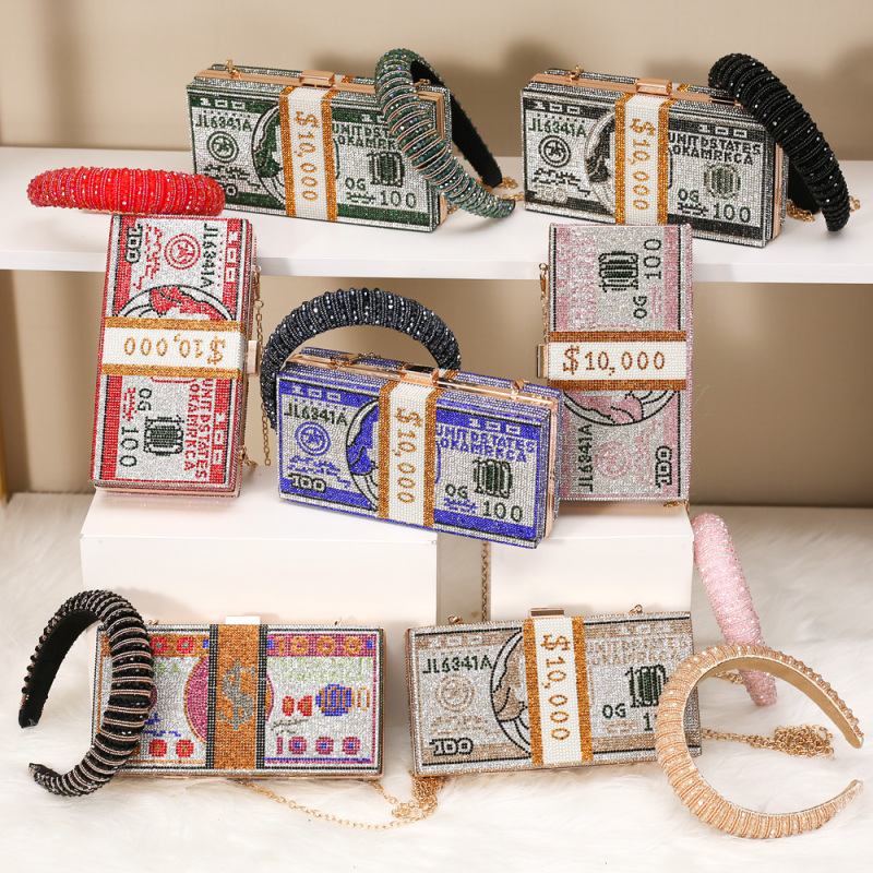 Rhinestone Diamond Purse Party Clutch Bags Bling Purses and Handbags Luxury Women Hand Bags 2021 Money Purse