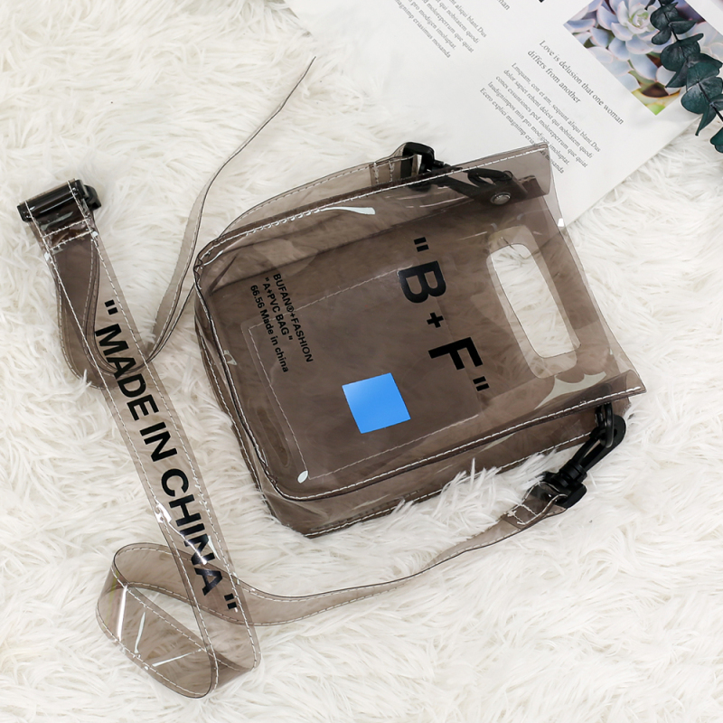 PVC Ladies Jelly Shoulder Messenger Bag