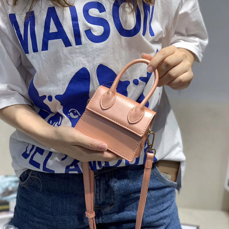 Wholesale pu leather top-handle handbags shoulder bags women handbags ladies mini purses and handbags women