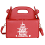 Chinese Takeout Box Designer Handbags Pu Leather Girls Crossbody Handbags Purses 2021 luxury Handbags For Women