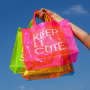 Ins New Fashion Waterproof Purses And Crossbody Handbags Luxury Handbags For Women Pvc Transparent Jelly Tote Bag Women Hand Bag