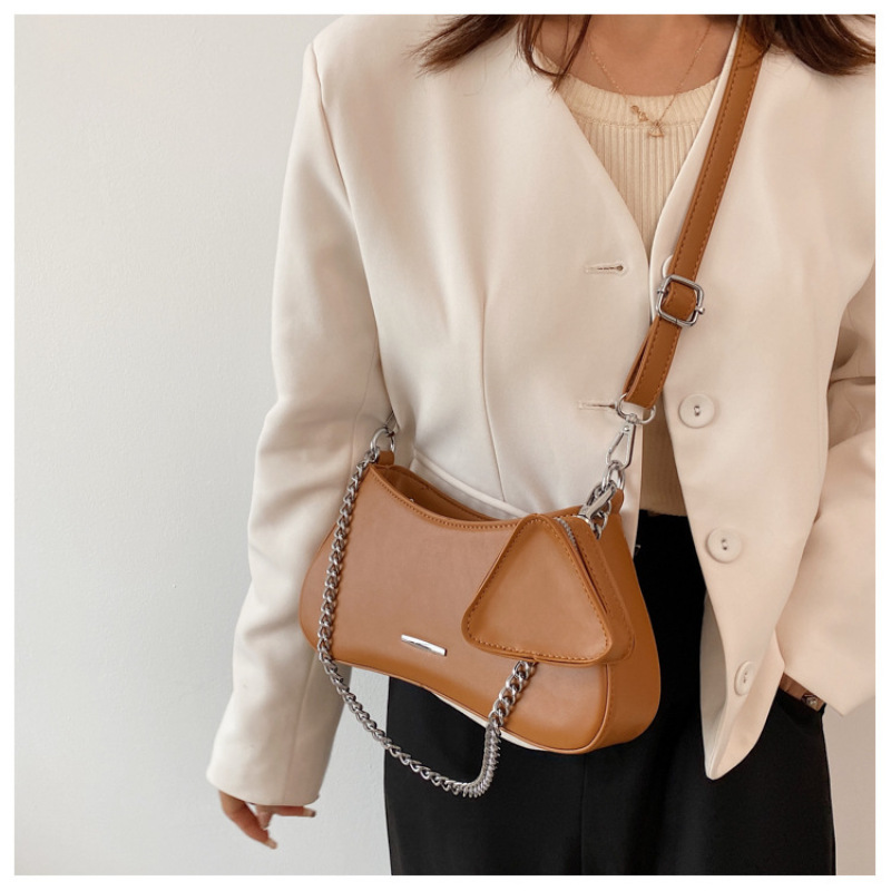 Small Fresh Western-Style Small Bag Women 2021 New Trendy Fashion Chain Messenger Bag Influence Simple Handbags For Women Luxury
