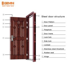 steel main door design puertas interiores