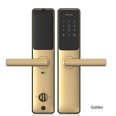 Smart locks Zinc alloy Luxury door handle  fingerprint