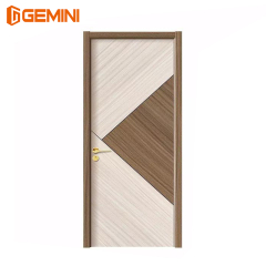 Strong fastening force interior carved wooden door
