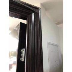 Single leaf steel entry doors exterior,  cheap wrought iron door