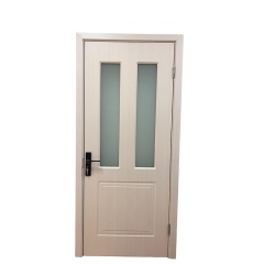 pvc door glass door  bathroom door design