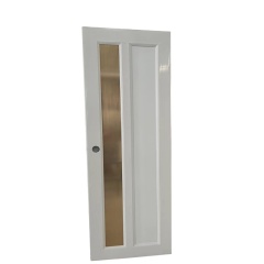 Ready to ship interior bathroom door modern design customized upvc door