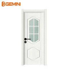 White interior door  glass kitchen door design
