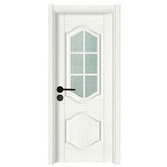 White interior door  glass kitchen door design