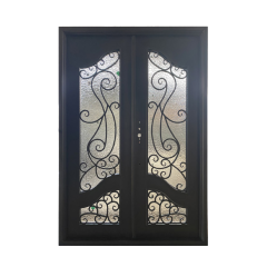 High Quality Wrought Iron Safety Door Iron Gate Entrance  Door
