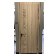 Laminated WPC skin door for houses