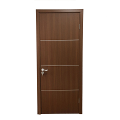 Simple design MDF PVC bedroom doors puertas interiores for sale