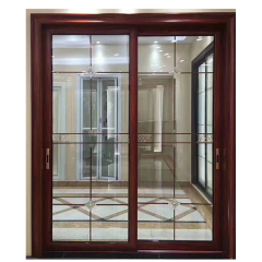 Durable double glazed aluminum glass sliding doors and windows