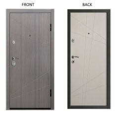 China factory Russia style armored door with veneer