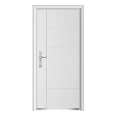 Modern puertas interiores, white interior apartment single door
