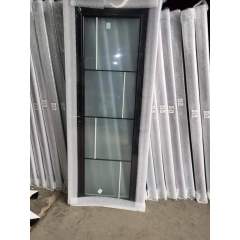 Latest design frosted glass aluminum interior toilet sliding doors