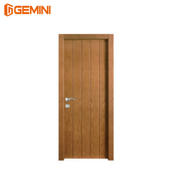Modern design solid wooden main entrance doors double door