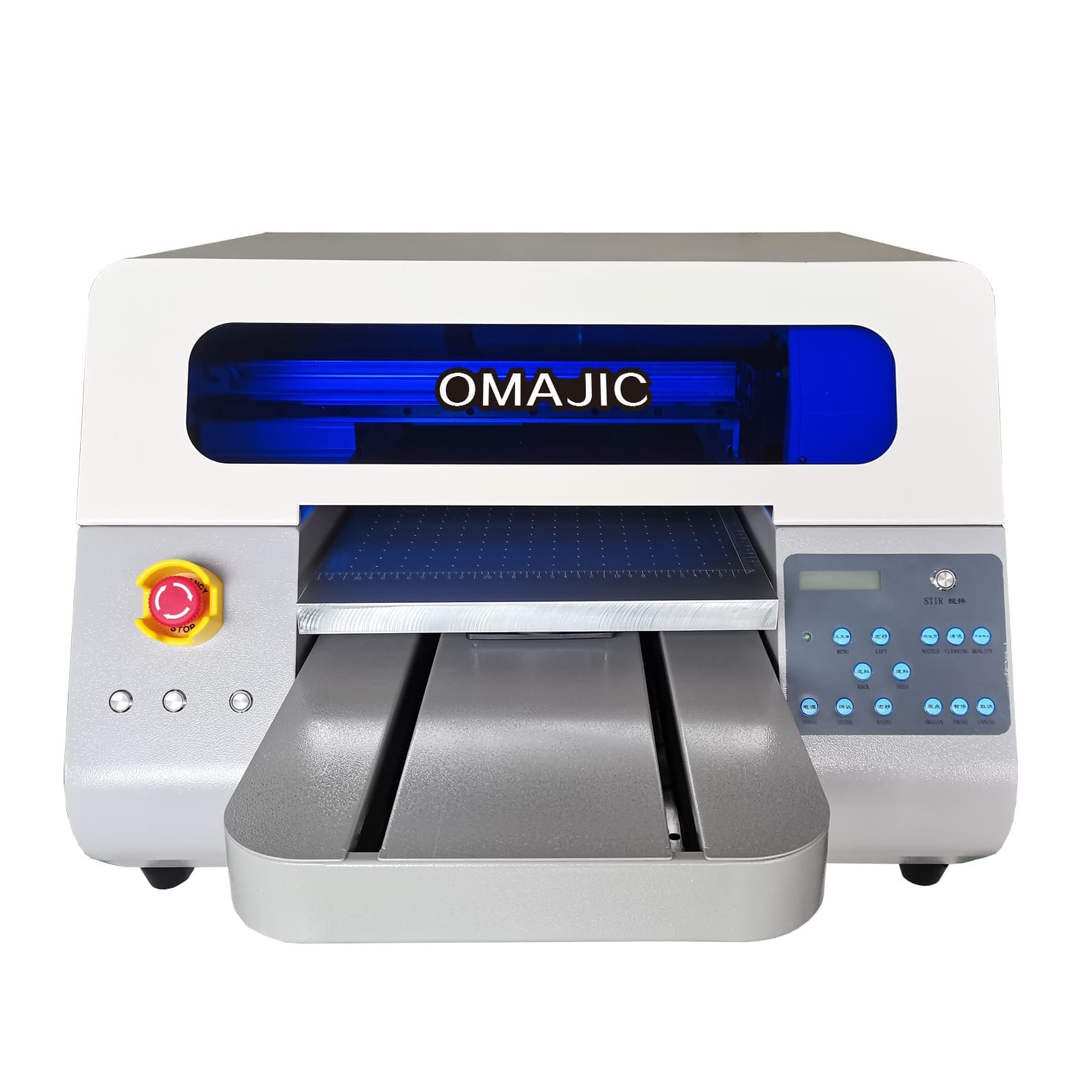 2 Dx10 Heads UV Flatbed Printer Small Digital Photo Printing